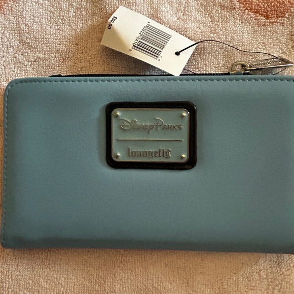 Loungefly Blue Wallet with Cartoon Dog Design - Picture 2 of 5